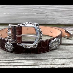Vintage Lady Brighton Leather Belt -Medium